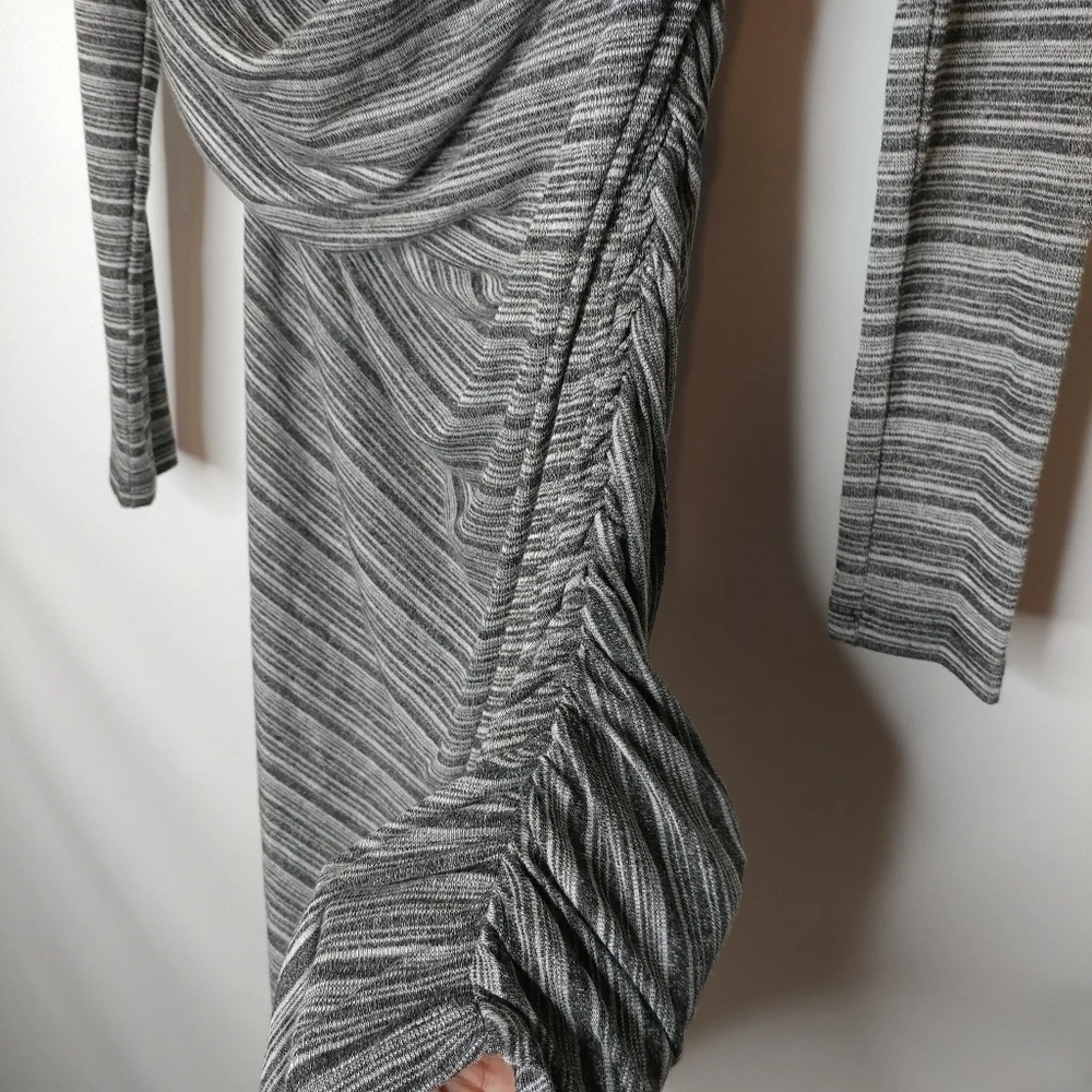 NWT ABS Draped Neckline Wrap Dress - Picture 3 of 5